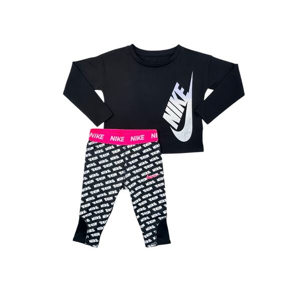 Nike Girls 7pc Athletic wear Bundle - Sizes 3T/4T Dri-Fit - Picture 3 of 6